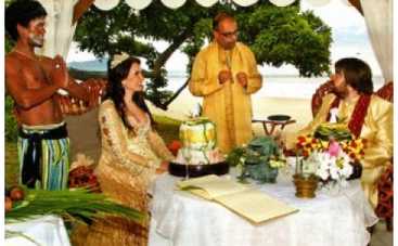 Фото с уникальной свадьбы Эвелины Бледанс