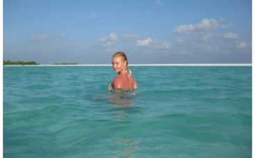 Волочкова выложила 2-ю часть откровенных мальдивских фото