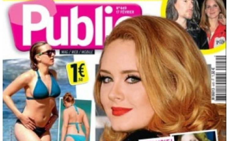Адель подает в суд на журнал, который опубликовал эротические фото певицы
