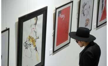 Фотогалерея: Модная иллюстрация. В Киеве открылась выставка знаменитого fashion-художника