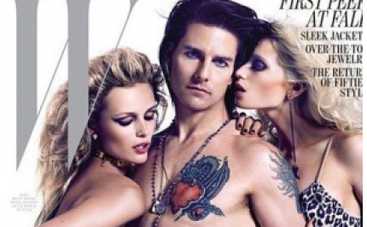 Том Круз показал свое красивое тело