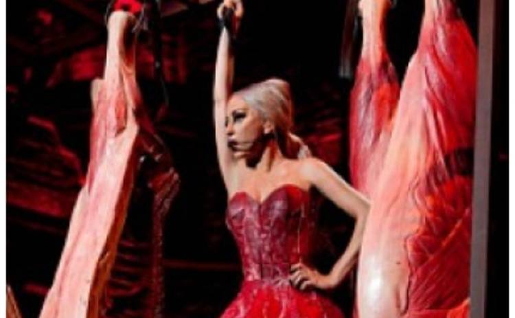 Lady Gaga показала новое платье из 