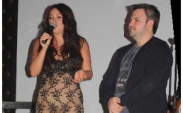 Ирина Дубцова пришла на презентацию в прозрачном платье