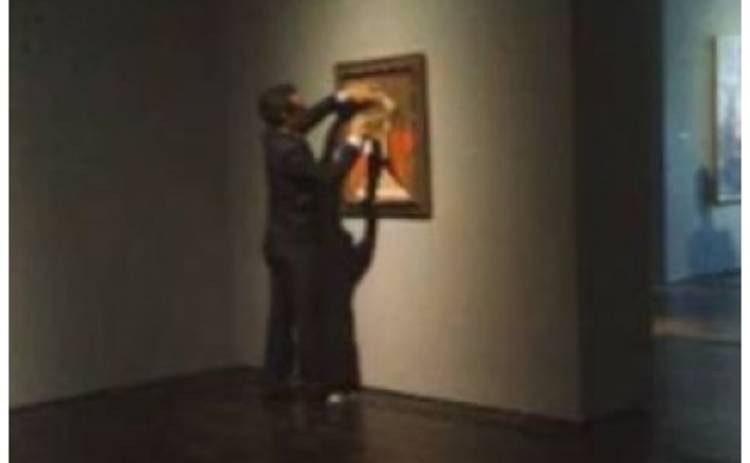 В США вандал изуродовал картину Пикассо