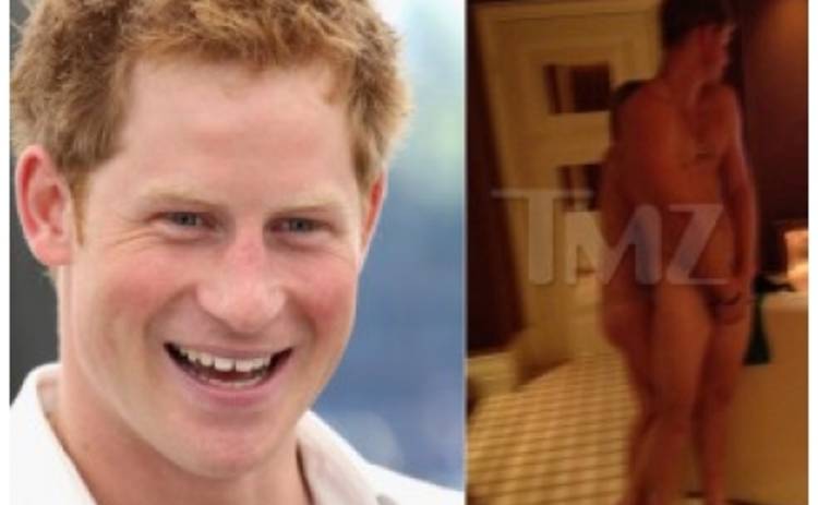 Голый принц Гарри: Подлинность фото подтвердила королевская семья