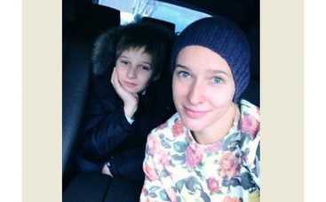Катя Осадчая показала 10-летнего сына