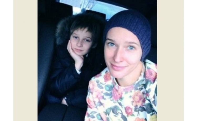 Катя Осадчая показала 10-летнего сына