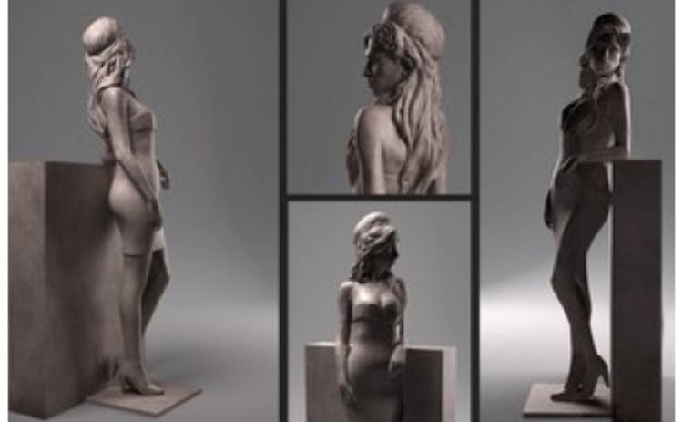 В Сети появились первые изображения скульптуры Эми Уайнхаус