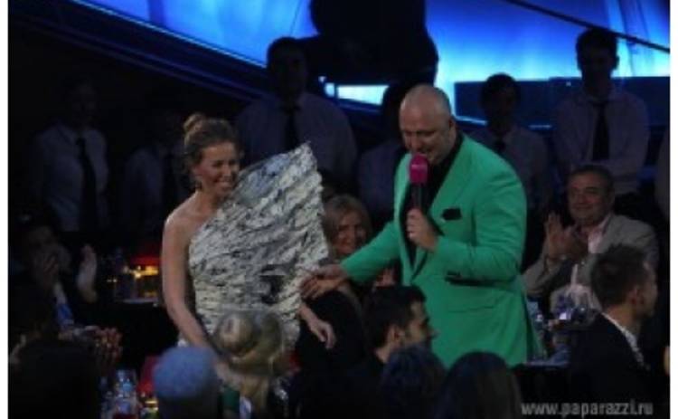 Ксения Собчак и Потап вместе провели премию RU.TV