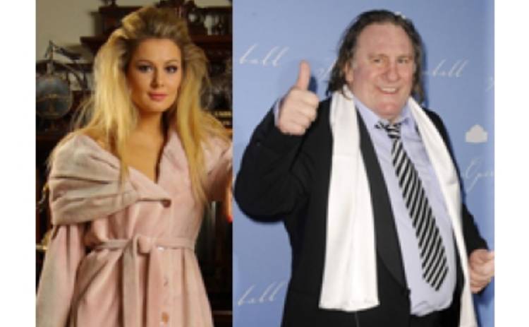 Кожевникова и Депардье стали на лыжи