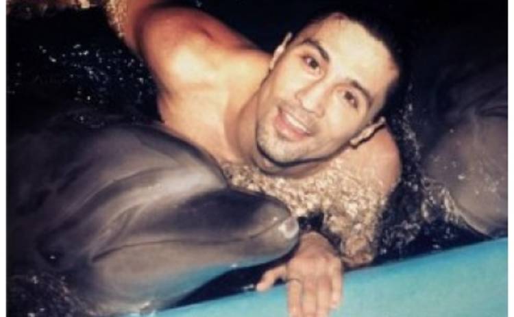 Дима Билан поплавал с дельфинами