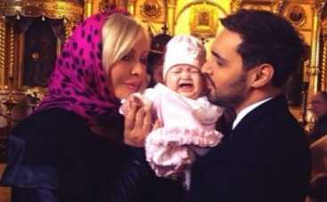 Ирина Билык и Виталий Козловский стали крестными родителями