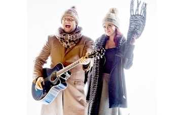 Потап и Настя вышли на улицу, чтобы заработать денег (ВИДЕО)