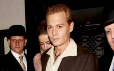 Блондин Джонни Депп разгуливает по Лондону с Эмбер Херд (ФОТО)