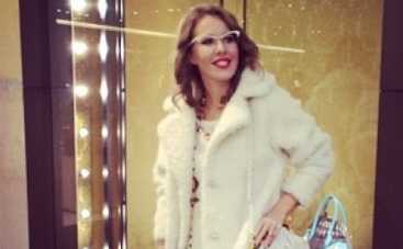Ксения Собчак уже получила подарок под елку