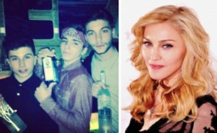Фото 13-летнего сына Мадонны с алкоголем возмутило общественность