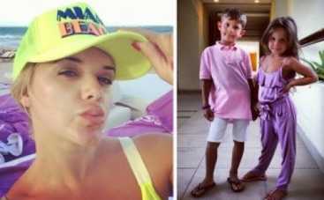 Жена футболиста Воронина показала фото с детьми на отдыхе