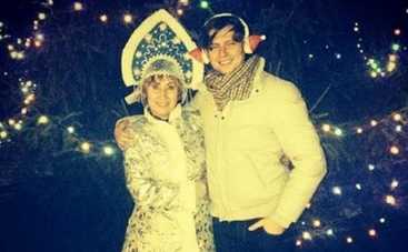 Прохор Шаляпин отметил Рождество со своей Снегурочкой (ФОТО)