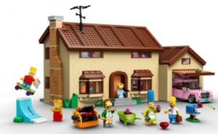 LEGO выпустит набор с фигурками и домом Симпсонов