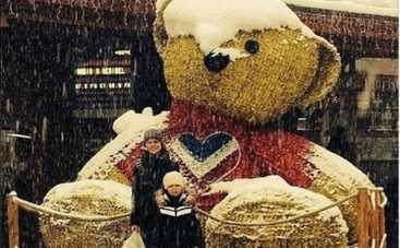 Ольга Фреймут вместе с 7-летней дочерью покоряет Альпы