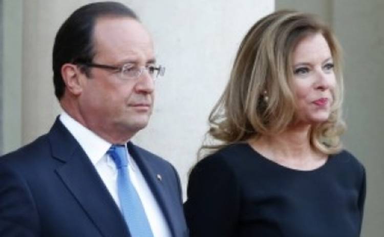 Президент Франции Франсуа Олланд признался жене в измене с актрисой
