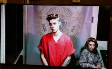 Джастин Бибер добровольно сдался полиции