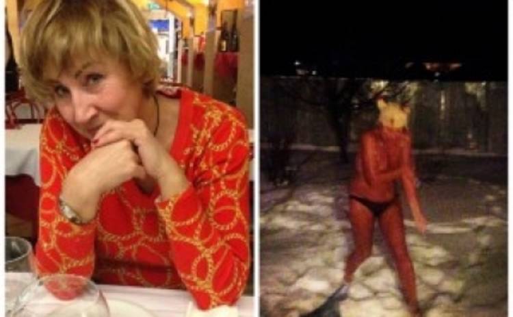 Жена Прохора Шаляпина пошла в баню (ФОТО)