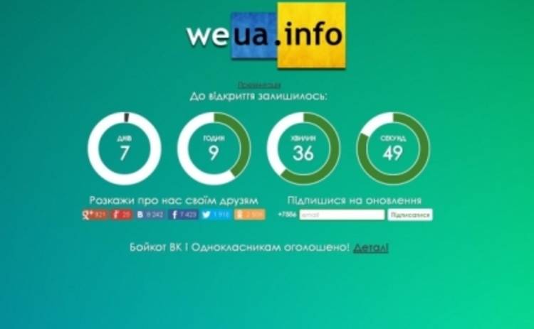 Новая соцсеть WeUa: Украина готовит покушение на 