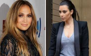 Дженнифер Лопес и Ким Кардашян не поделили попы (ФОТО)