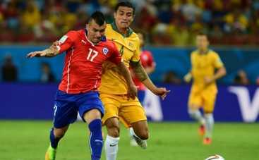 Чемпионат мира по футболу 2014: Чили – Австралия. Счет 3:1 (ВИДЕО)