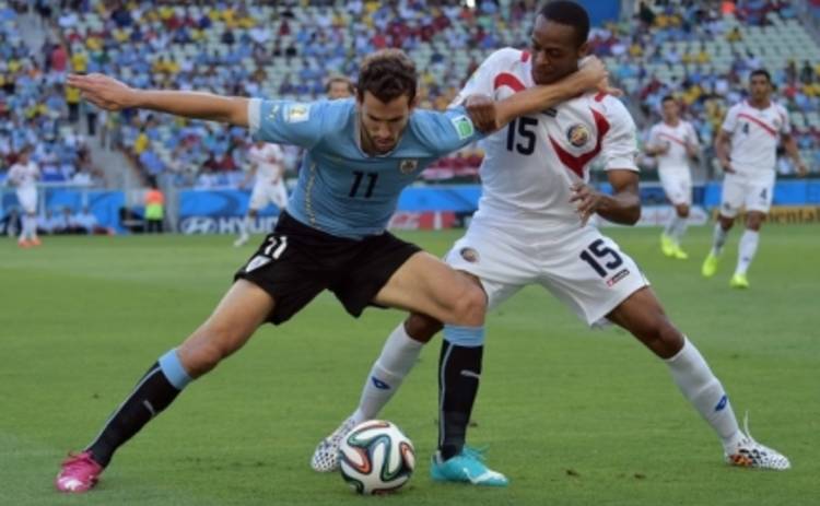 Чемпионат мира по футболу 2014: Уругвай – Коста-Рика. Счет 1:3