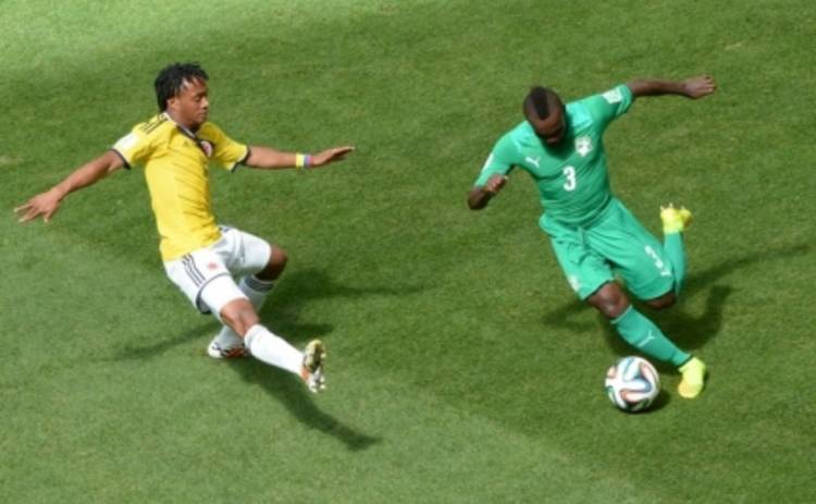 Чемпионат мира по футболу 2014: Колумбия – Кот-д'Ивуар. Счет 2:1 (ВИДЕО)