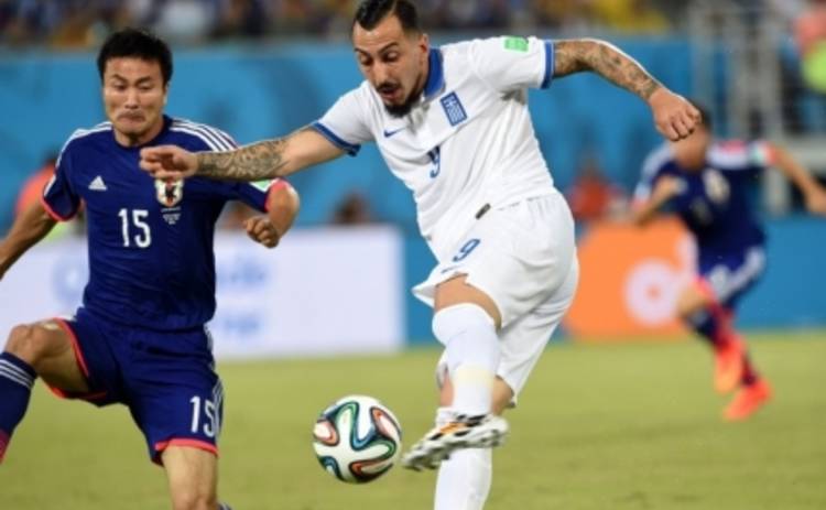 Чемпионат мира по футболу 2014: Япония – Греция. Счет 0:0 (ВИДЕО)