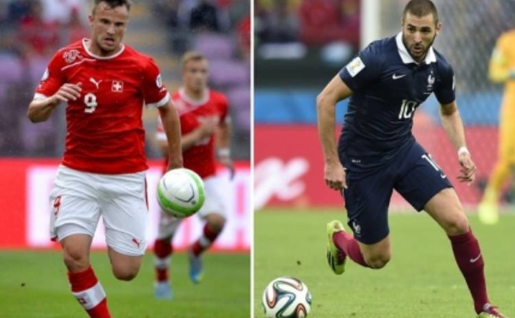 Чемпионат мира по футболу 2014: Швейцария – Франция. Прямая трансляция в Украине