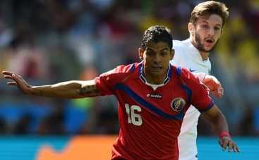 Чемпионат мира по футболу 2014: Коста-Рика — Англия. Счет 0:0