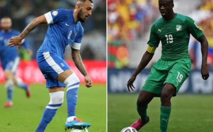 Чемпионат мира по футболу 2014: Греция — Кот-д’Ивуар. Прямая трансляция на ТК Украина