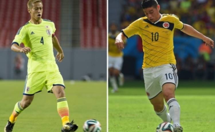 Чемпионат мира по футболу 2014: Япония — Колумбия. Прямая трансляция в Украине