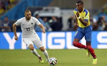 Чемпионат мира по футболу 2014: Эквадор – Франция. Счет 0:0 (ФОТО)