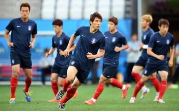 Чемпионат мира по футболу 2014: Южная Корея — Бельгия. Прямая трансляция в Украине