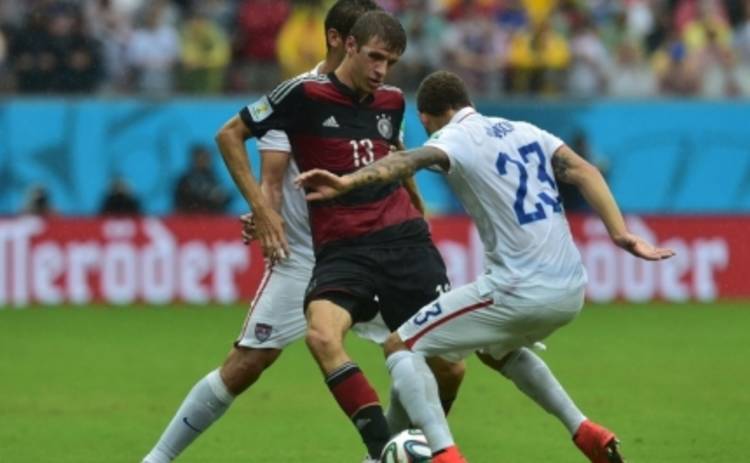 Чемпионат мира по футболу 2014: США – Германия. Cчет 0:1 (ВИДЕО)