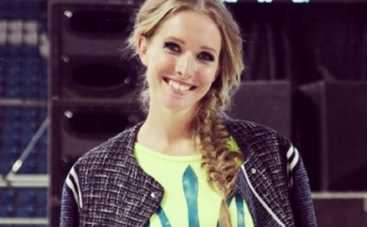 Катя Осадчая приехала в Одессу с тризубом (ФОТО)