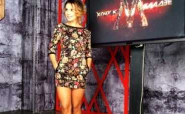 Анна Седокова пришла на шоу Хочу к Меладзе в самодельном платье (ФОТО)