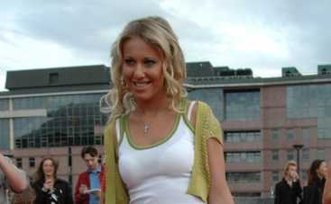 Ксения Собчак занялась боксом