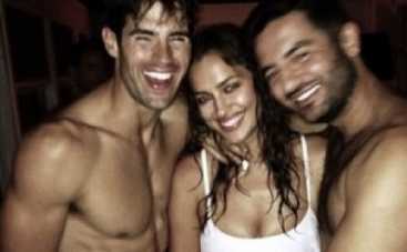 Ирина Шейк веселится с голыми мужчинами (ФОТО)