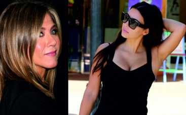 Дженнифер Энистон призналась в любви Ким Кардашьян