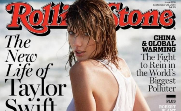 Тейлор Свифт в мокрой майке украсила обложку Rolling Stone (ФОТО,ВИДЕО)