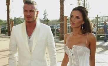 Виктория и Дэвид Бекхэм засветились на футбольном поле (ФОТО)