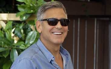 Джордж Клуни с медового месяца улетел на Землю будущего (ВИДЕО)