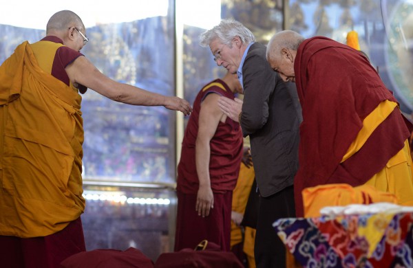 Ричард Гир с Далай-ламой