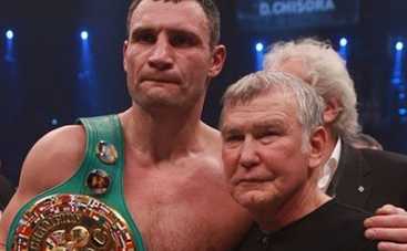 Виталий Кличко простился со своим тренером Фрицем Здунеком